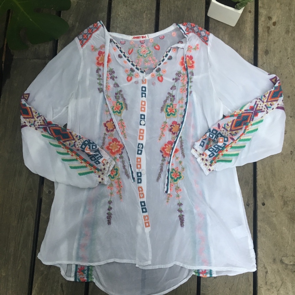 Johnny Was Alaura Blouse
